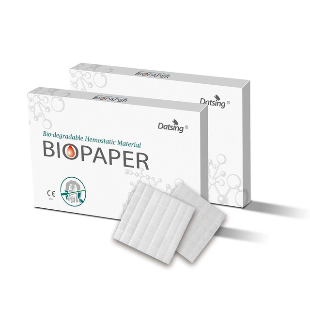 High Repurchase Disposable Dual-Mechanism Hemostatic Anti-Adhesion Biopaper for Surgical Operation