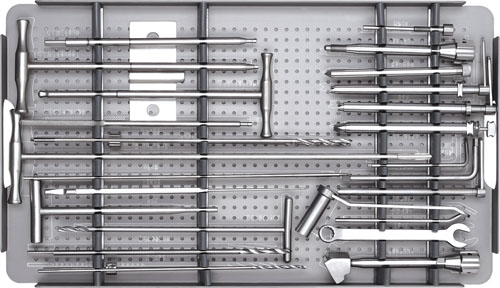 Suprapatellar Tibial Interlocking Nails instrument kit of titanium with expert design
