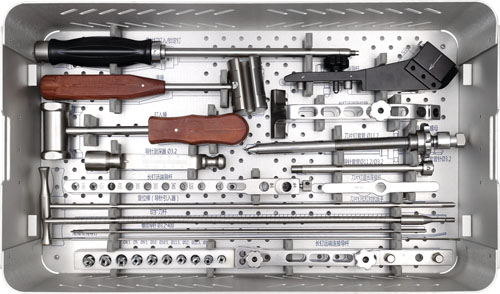 New Design PFNA(Gamma) Interlocking Nails instrument kit for Femur with CE