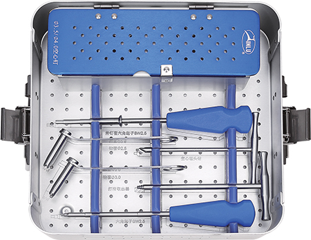 New Product 3.5/4.0 cannulated compression screw instrument set