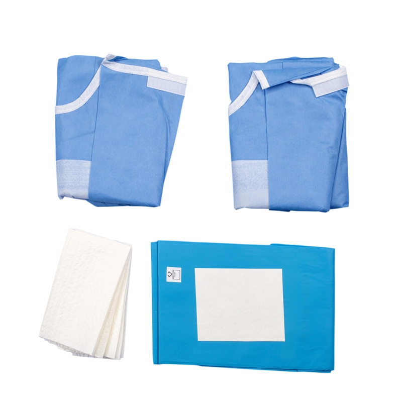 Disposable Surgical Packs Craniotomy Surgical Drape Pack