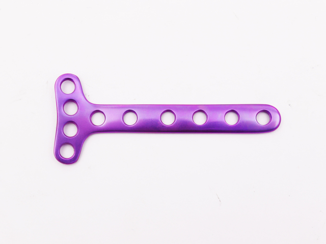 Orthopedic surgical Implants Distal Radius small T Locking plate (use small head screw)