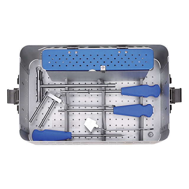 Diameter of 6.0 and 7.3 Cannulated Screw surgical instruments boxs