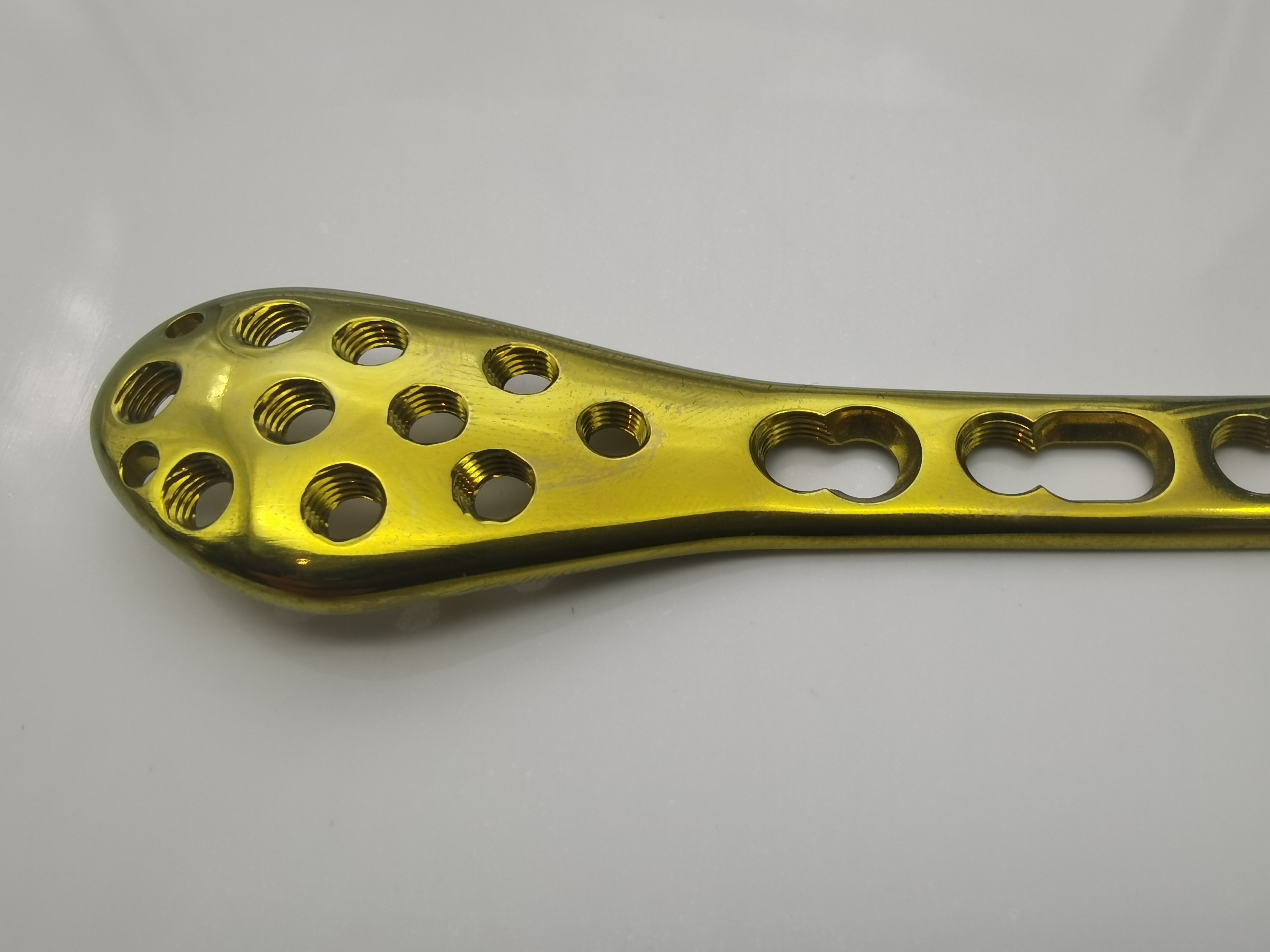 Surgical Orthopedic titanium Implants interventional materials locking plate for Distal Fibular 