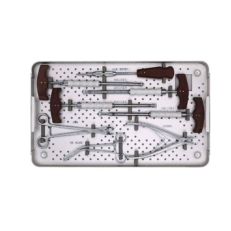 Manufacturer Spinal Products Pedicle Screw instrument kit for Spine Fixation with High Quality