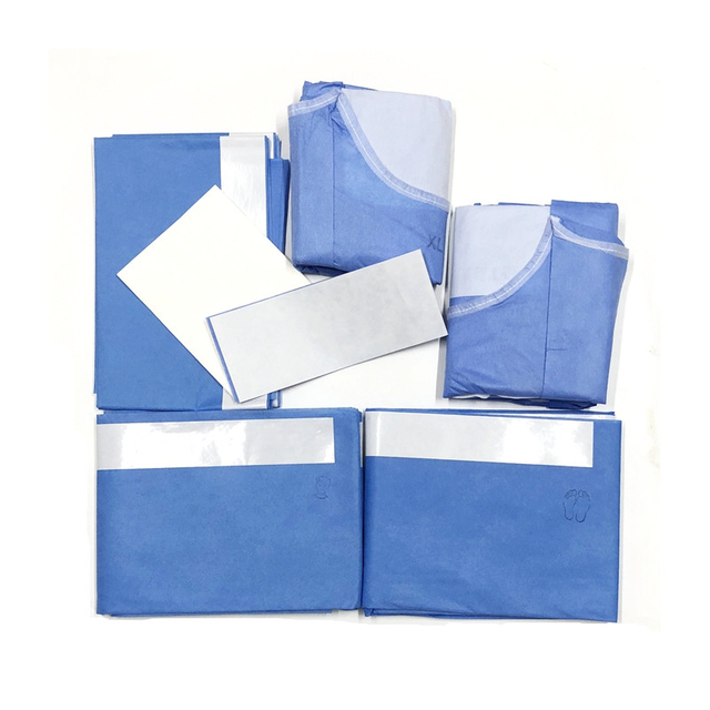 Disposable Surgical Packs Craniotomy Surgical Drape Pack