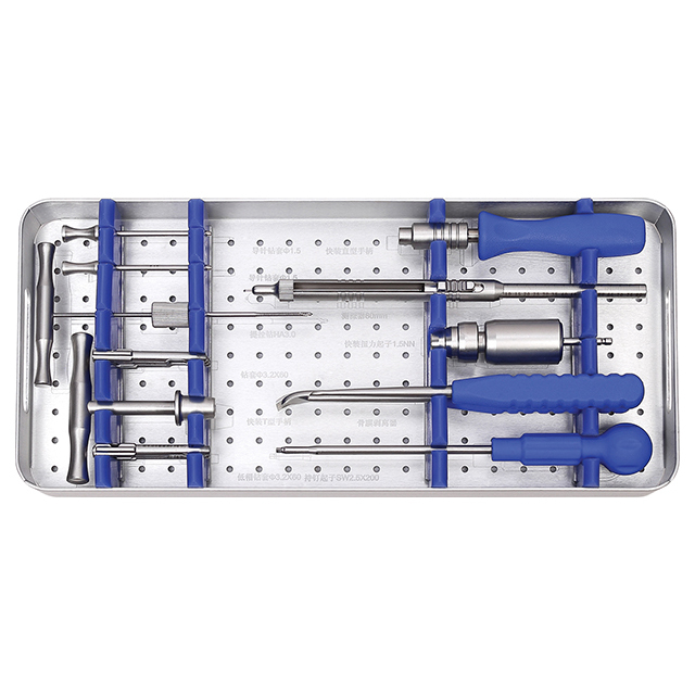 Φ 4.0 Small Fragment Locking Plate Instruments Set-II (AO) 249