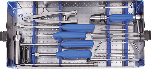 Titanium Elastic Interlocking Nails instrument set for Fracture with High Quality