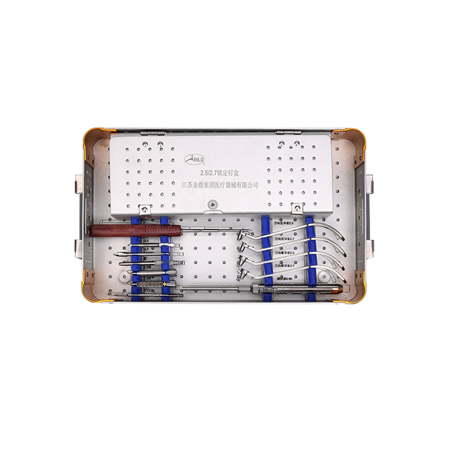 High Quality 2.5/2.7 Multi-axial Locking Plate Insrument Kit for Orthopedic