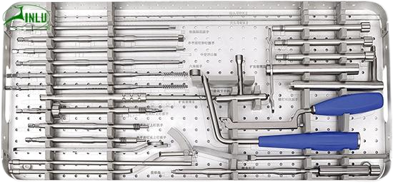 Jinlu Medical Interventional materials Orthopedic implants minimally invasive spine screw instrument kit for Cervicle 