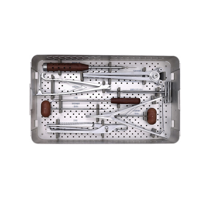 Manufacturer Spinal Products Pedicle Screw instrument kit for Spine Fixation with High Quality