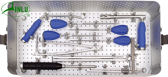 Manufacturer Spinal Products Pedicle Screw instrument kit with Double Core And Double Thread