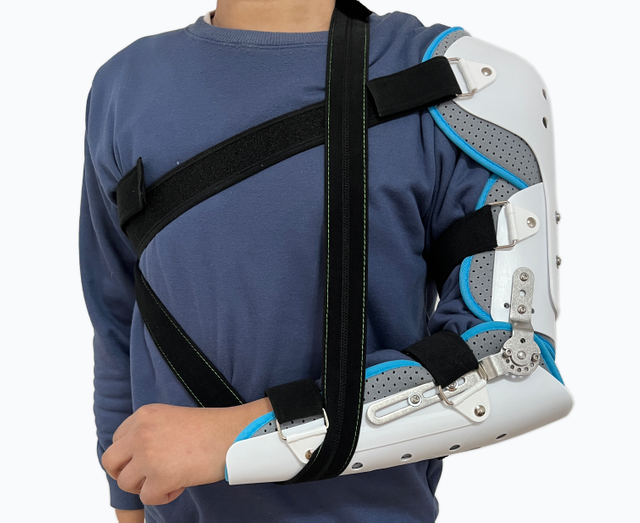 Rehabilitation Training Surgical Fixation Shoulder Abduction Orthosis with Left/Right of Enhanced