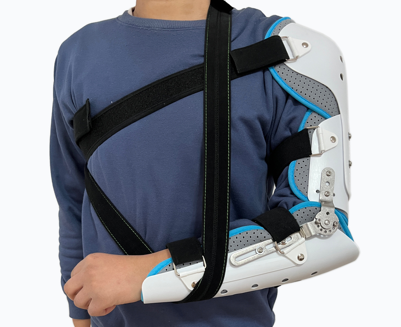 Rehabilitation Training Surgical Fixation Shoulder Abduction Orthosis with Left/Right of Enhanced