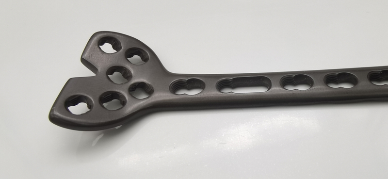 Jinlu Medical Orthopedic Implants Multi-axial Distal radius palm Locking Plate for radius of pure titanium