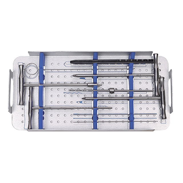 Hot selling Diameter of 4.5 Cannulated Screw surgical instruments boxs