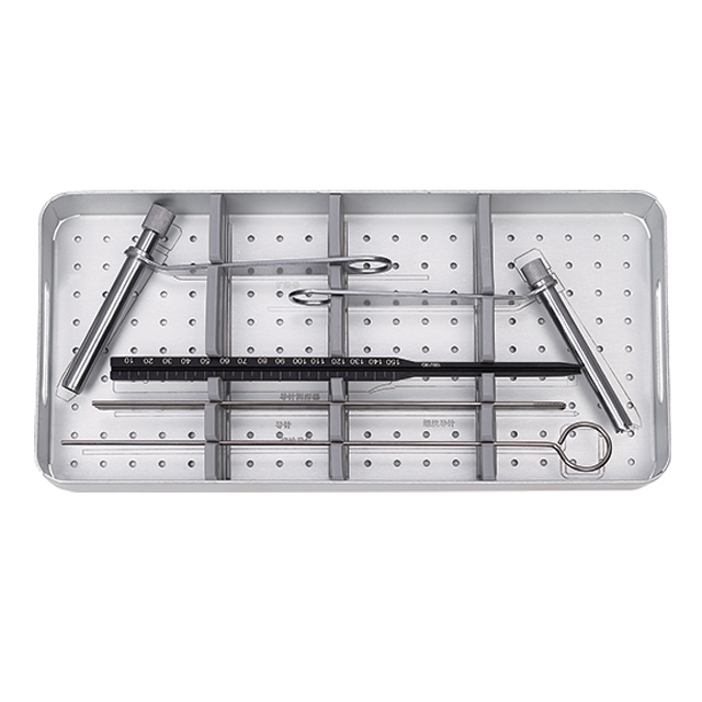 Diameter of 6.0 and 7.3 Cannulated Screw surgical instruments boxs