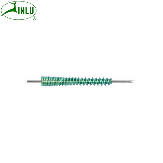 Orthopedic implants cannulated headless compression screw of titanium alloy