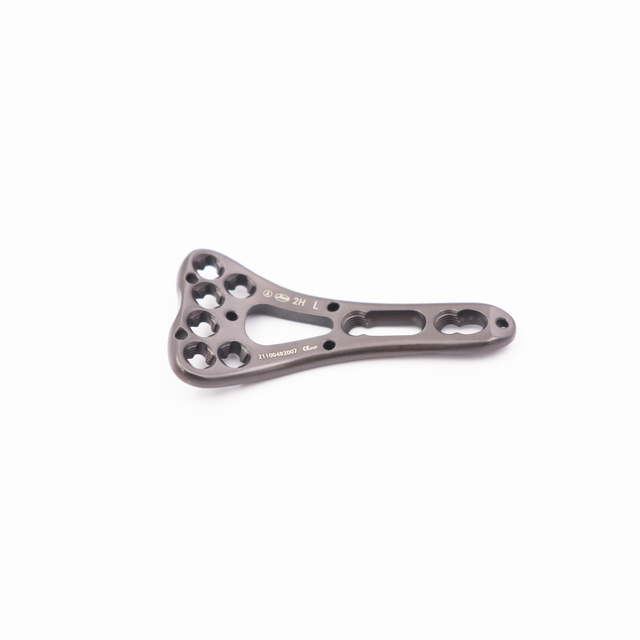 Interventional Materials Orthopedic Implants Multi-axial Distal Radius Palm Locking Plate implants for Radius of Titanium
